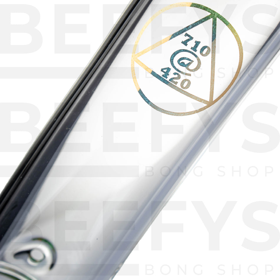 710@420 25cm Bubble Bong - Tiger King