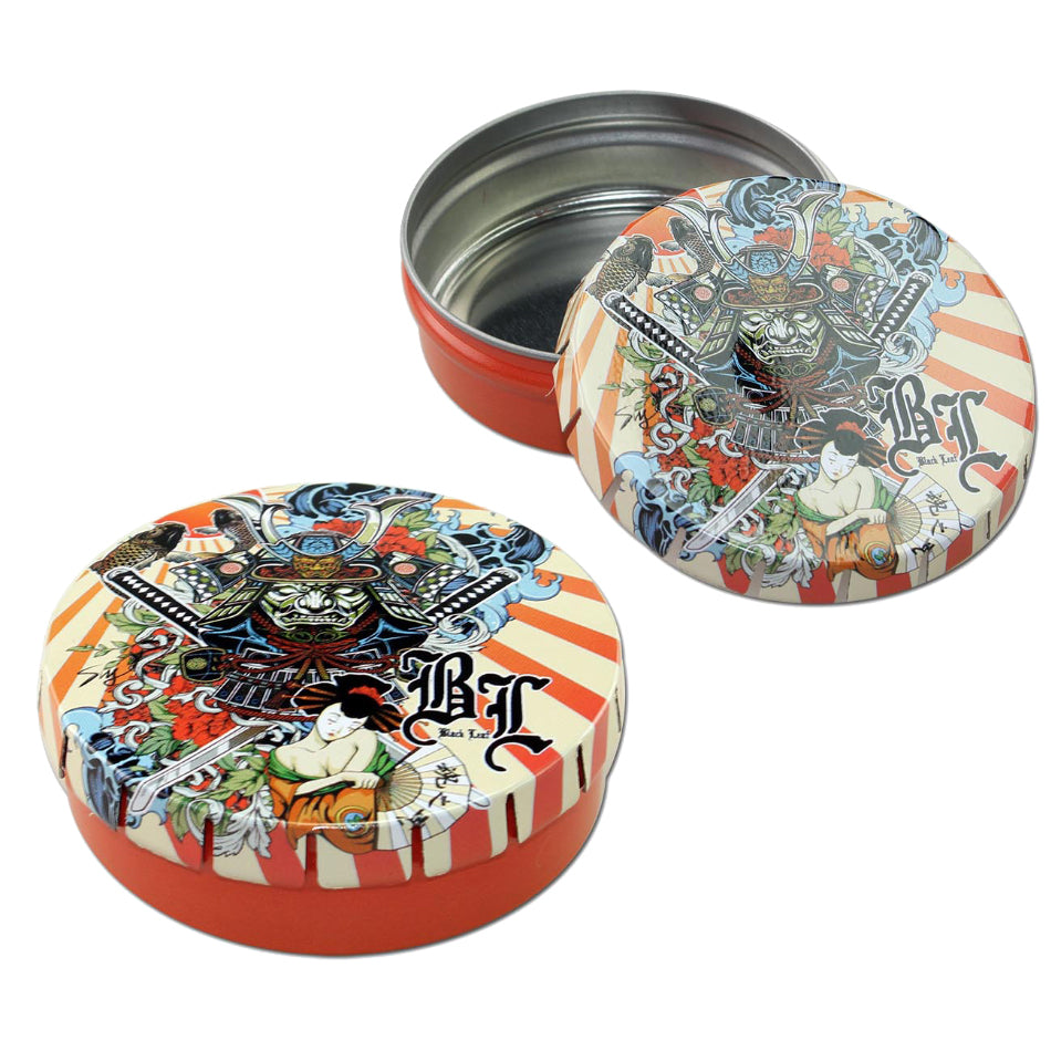 Click Tin Black Leaf Ronin and Geisha