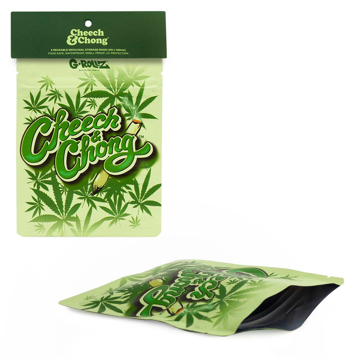 G-Rollz 8pk Bags 100x125mm Cheech & Chong 'Camo'