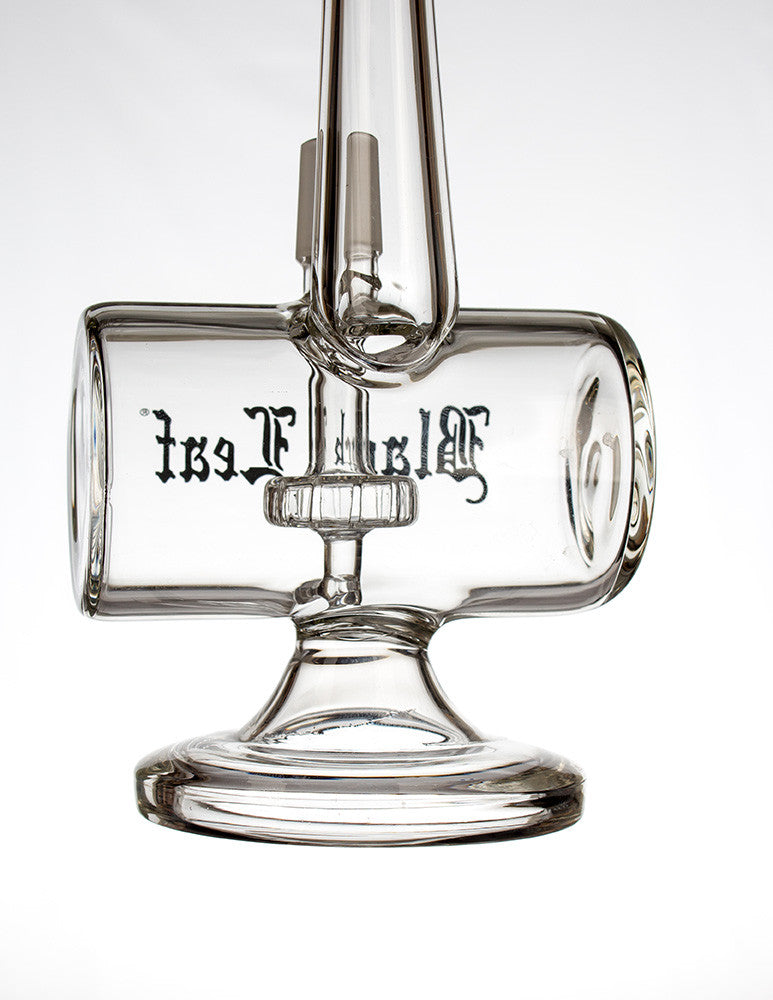 Black Leaf Drum bong - perc detail