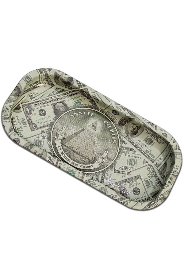 Black Leaf Mini Tray - Dollar.