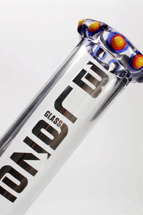 Blaze Glass Bong Crown - label detail.