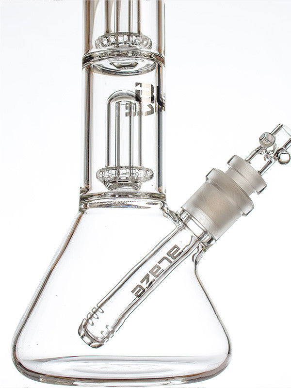 Blaze Glass 2 x Dome Perc Beaker - base detail