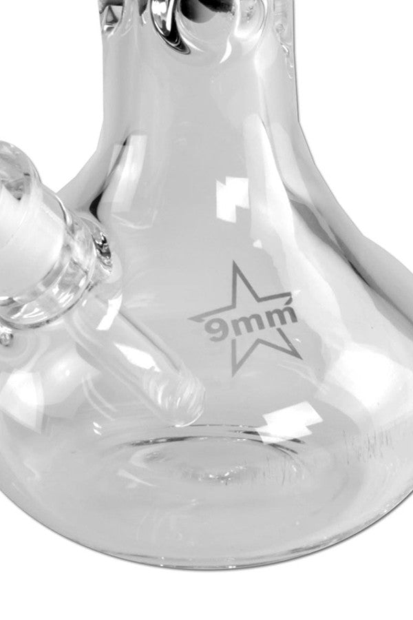 Blaze Glass Belly Bong 9mm - base detail.