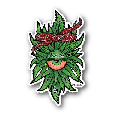 Bud Life Cyclops Sticker