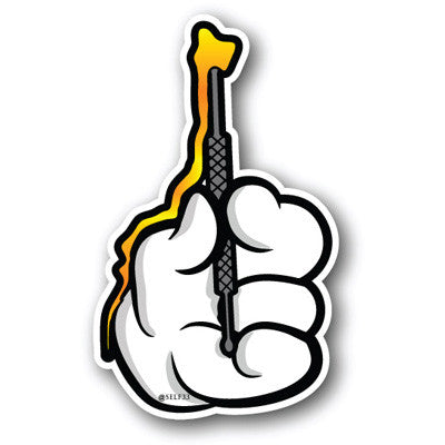 Dab Hand Strong Sticker