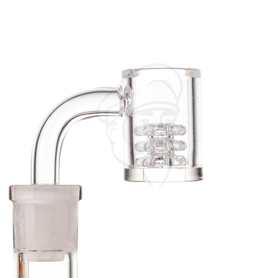 Diamond Knot Quartz Insert - Example of use. **Quartz banger 'NOT' included.**