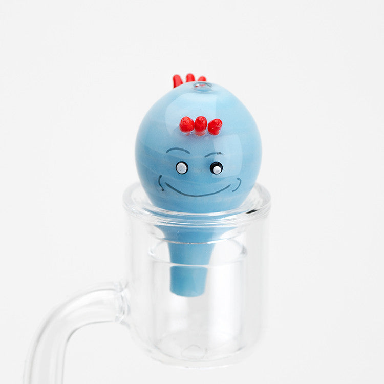 Empire Glass Bubble Carb Cap - Meeks. *Example of use*