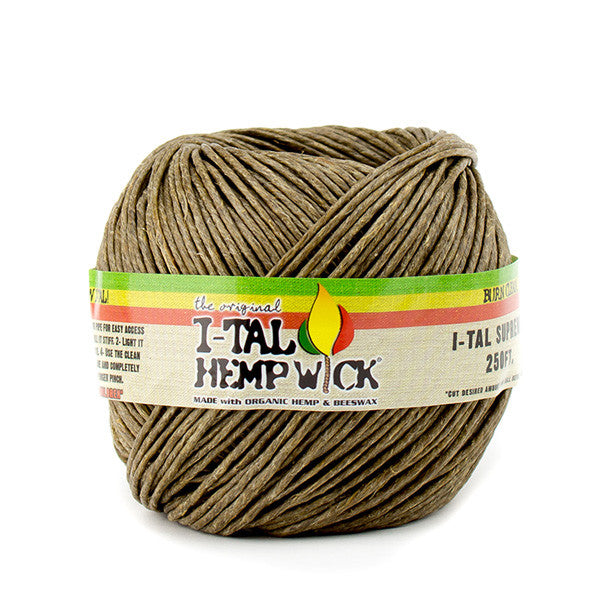 I-Tal Hemp Wick Ball 250ft