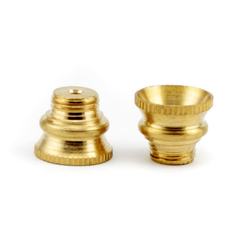 Medium Screw in Brass Cone