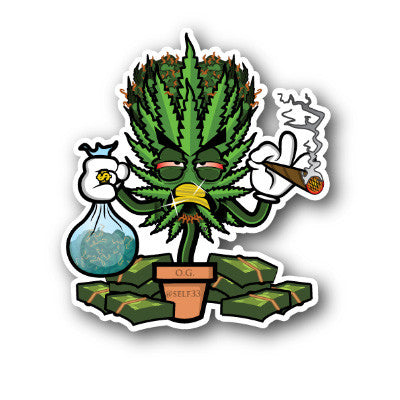 OG Pot Head Sticker
