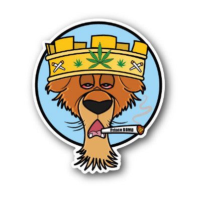 Prince Bomb Sticker