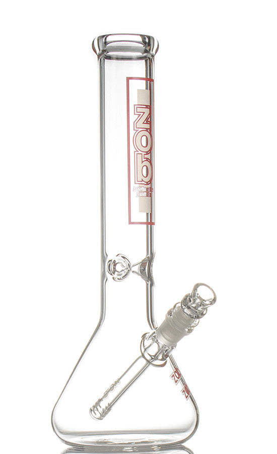 ZOB OG Beaker 14 Inch Red and White 2