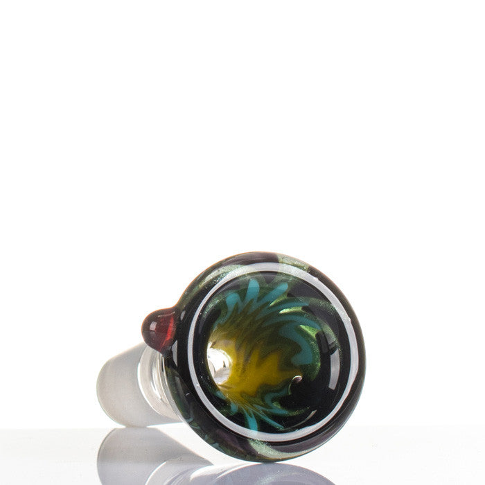 Zenit Glass Cone 14.5mm Wigwag - bowl detail