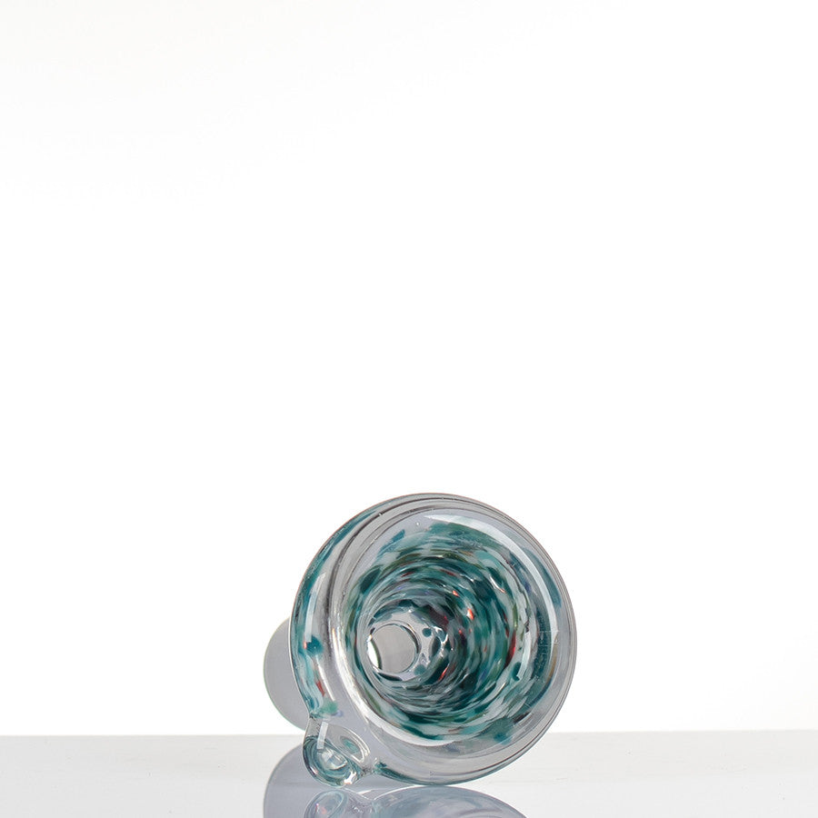 Zenit Glass Cone 14mm Frit Blue - detail.