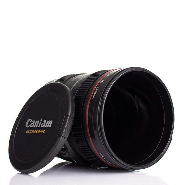 Camera Lens Stash - Open view.