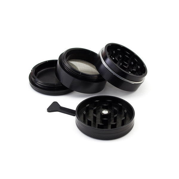 SPLIFF Green Aluminium Grinder 63mm - 4 part