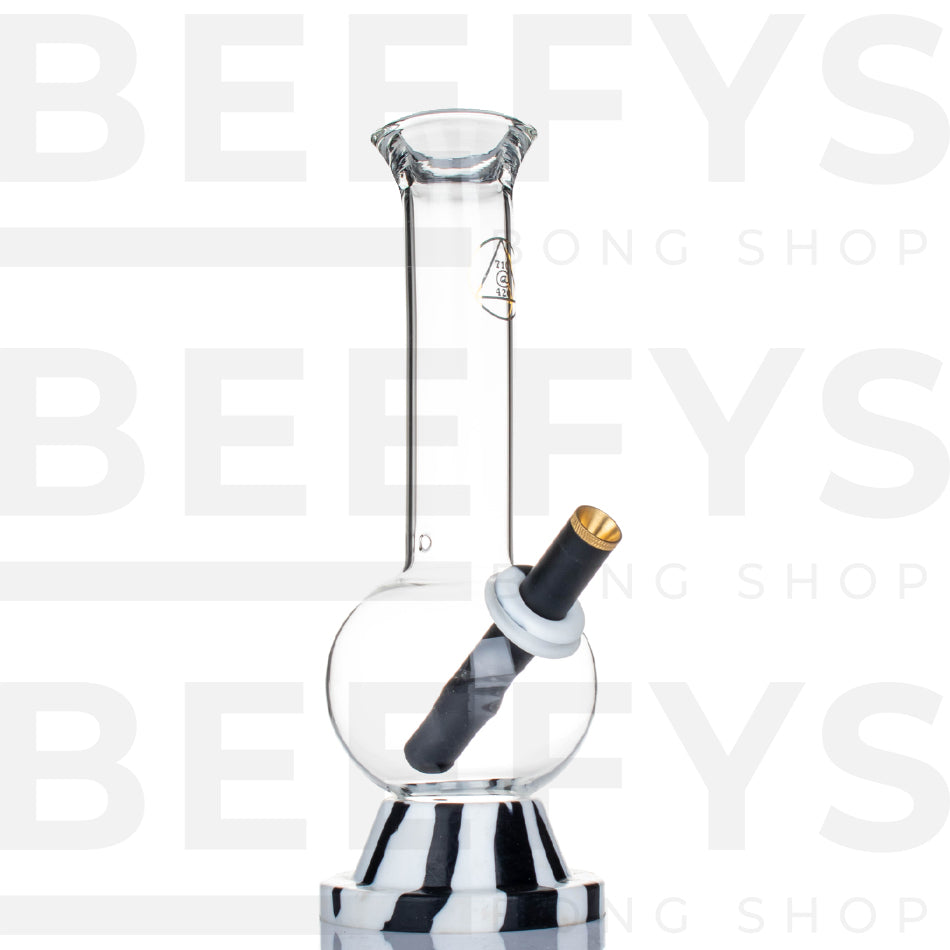 710@420 25cm Bubble Bong - Zebra