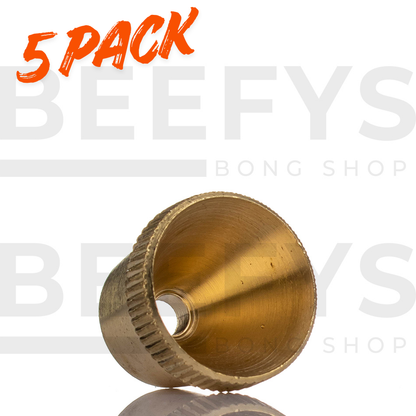 Agung Bonza Brass Cone Small (5 Pack)