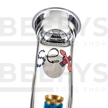 Agung Old Faithful Glass Bong 25cm (Sex)