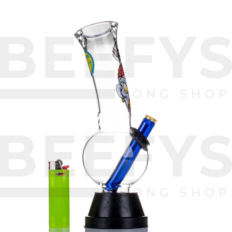 Agung Old Faithful Glass Bong 25cm (Zombie)