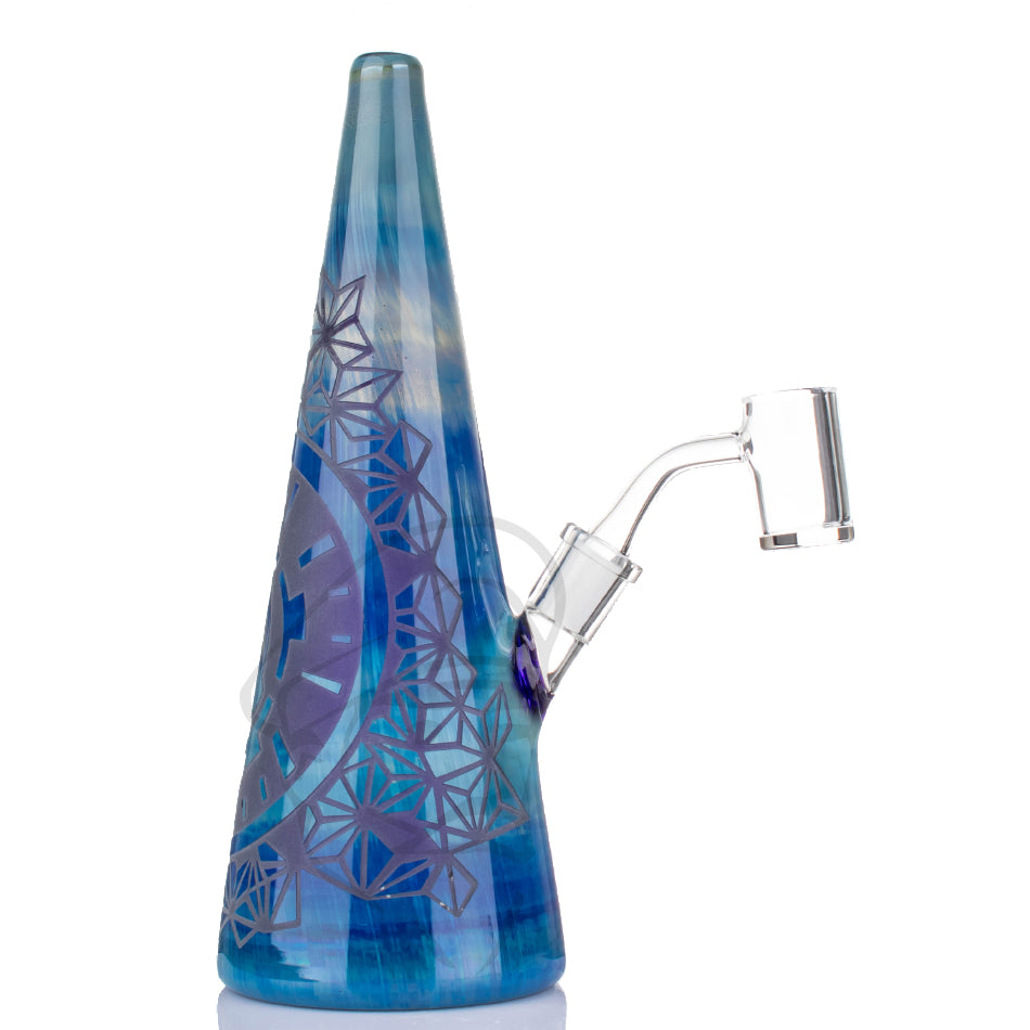 Amsterdam LE Conical Dab Rig - Blue