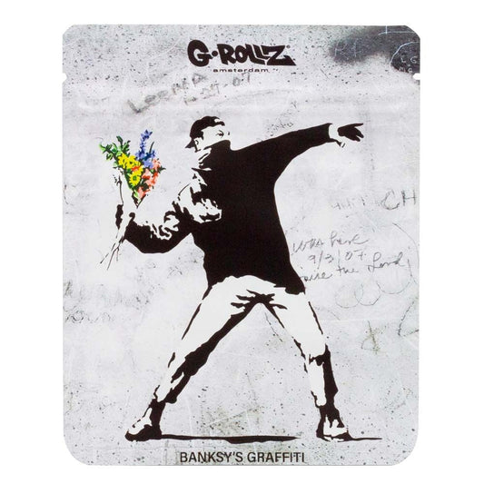 G-Rollz 8pk Bags 100x125mm Banksy's Flower Thrower