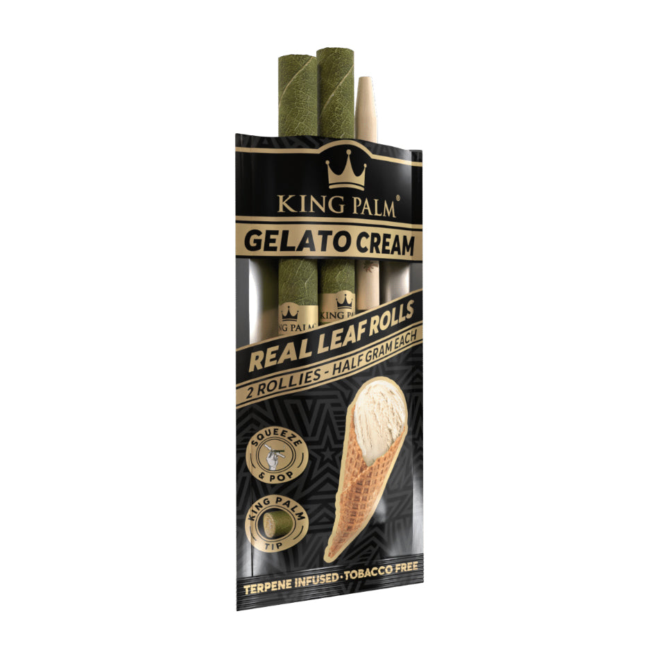 King Palm Rollie 2 Pack Gelato Cream