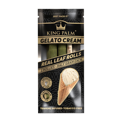 King Palm Rollie 2 Pack Gelato Cream