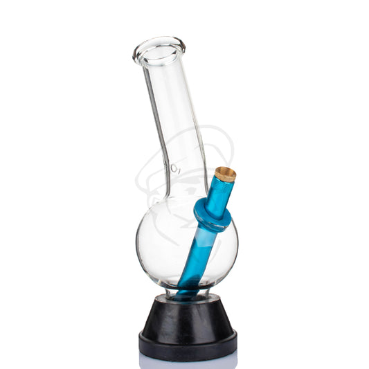 Bent Bubble Glass Bong 25cm