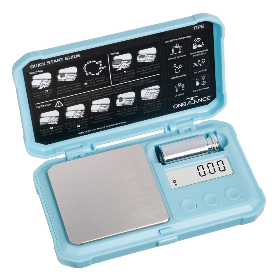 On Balance PR-100-BL Scales Blue 100g x 0.01g