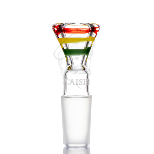 Plaisir Glass Cone 14mm Rasta 2 made in Germany, Beefys Aus