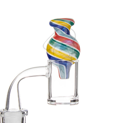 Spiral Bubble Carb Cap