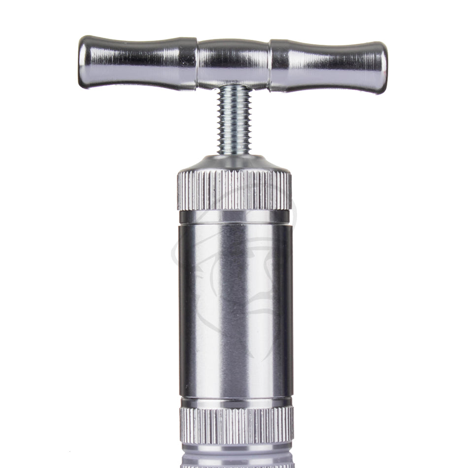 T-Handle Pollen Press Aluminium - Silver