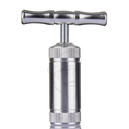 T-Handle Pollen Press Aluminium - Silver