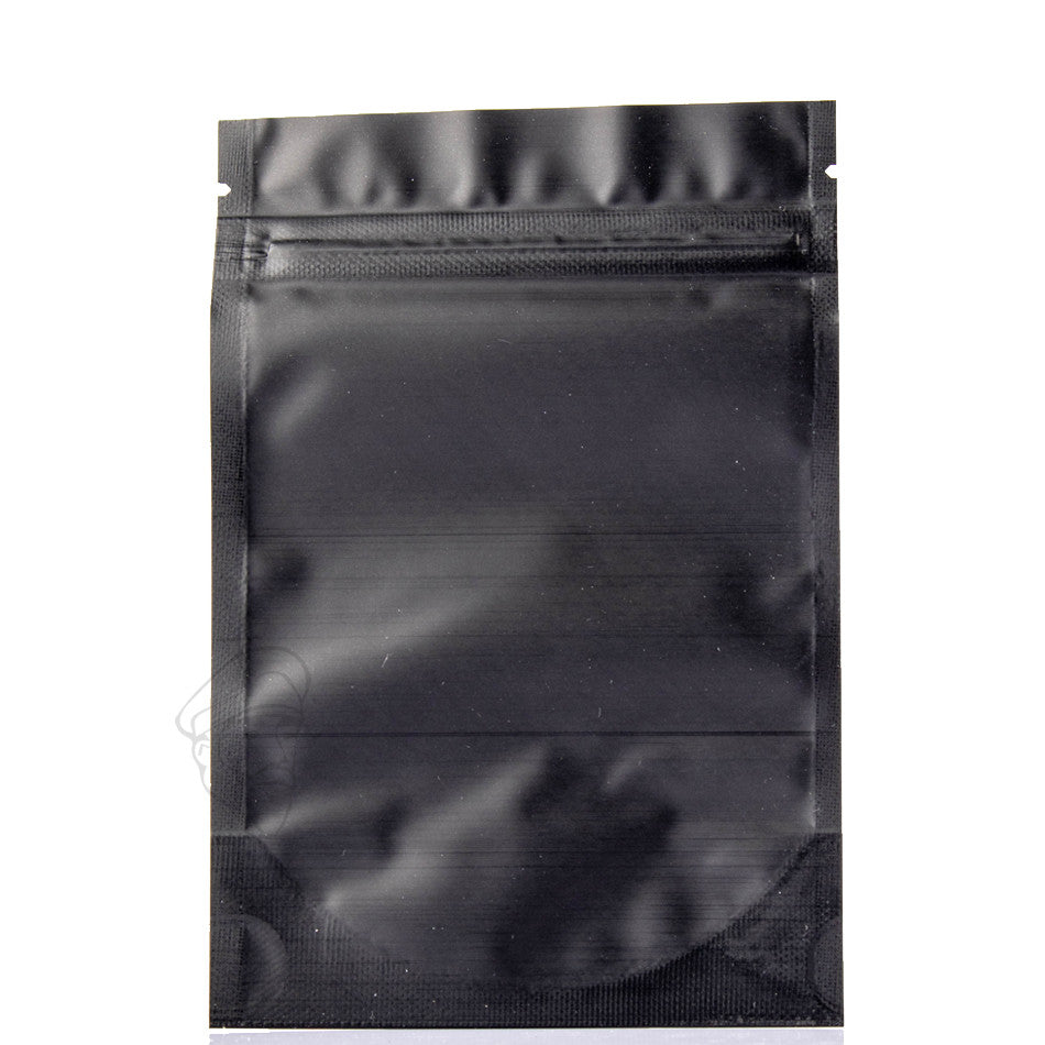 10pk Smell Proof Bags 14cm x 10cm Black.