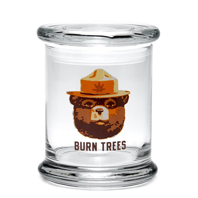 420 Jar Large - Burn Trees