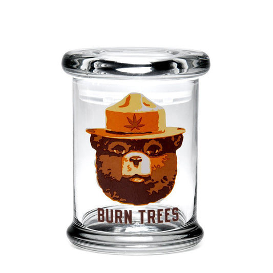420 Jar Medium - Burn Trees 