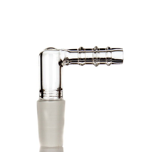 90° Glass Connector for Flexible Tube 14mm