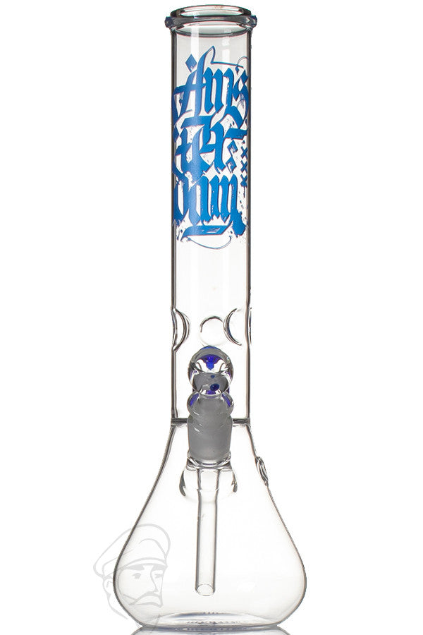 Amsterdam Glass Beaker Bong - Front view.