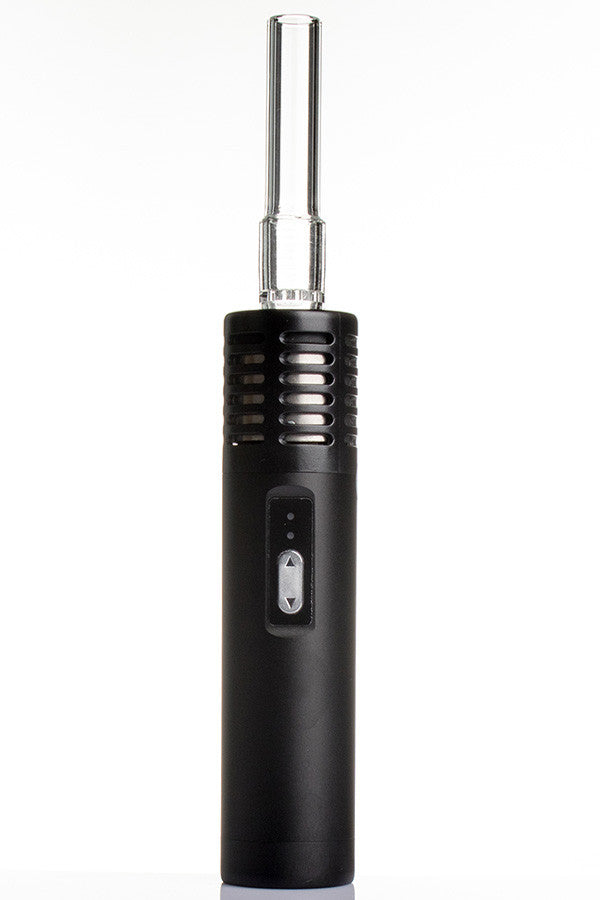 Arizer Air Vaporizer Black - with mouthpiece in place
