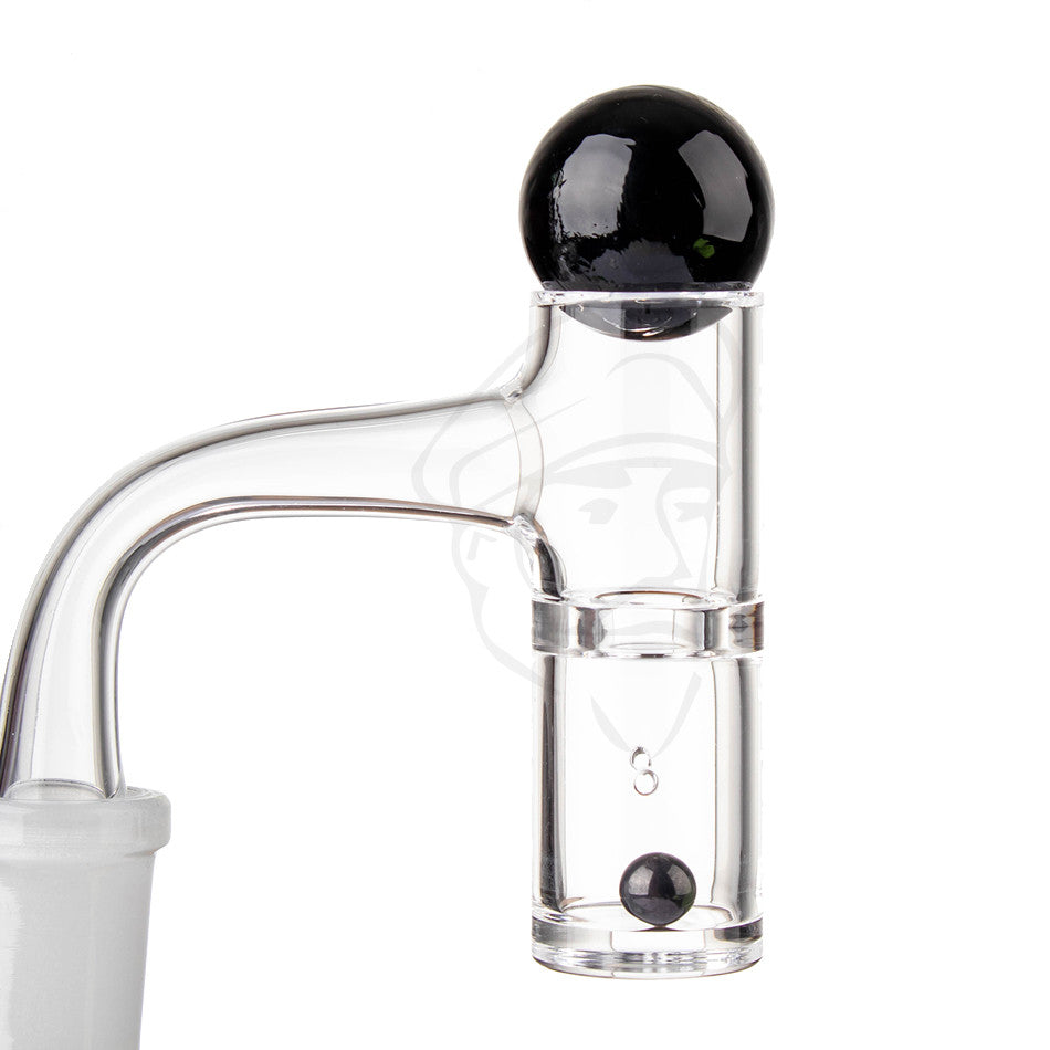 Auto Terp Slurper Quartz Banger Male 14mm - Example of use.
*Terp pearls and carb cap NOT included.*