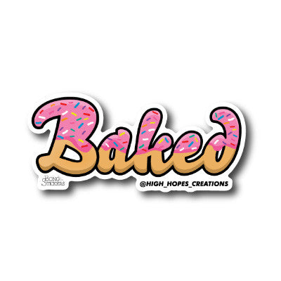 Baked Sticker