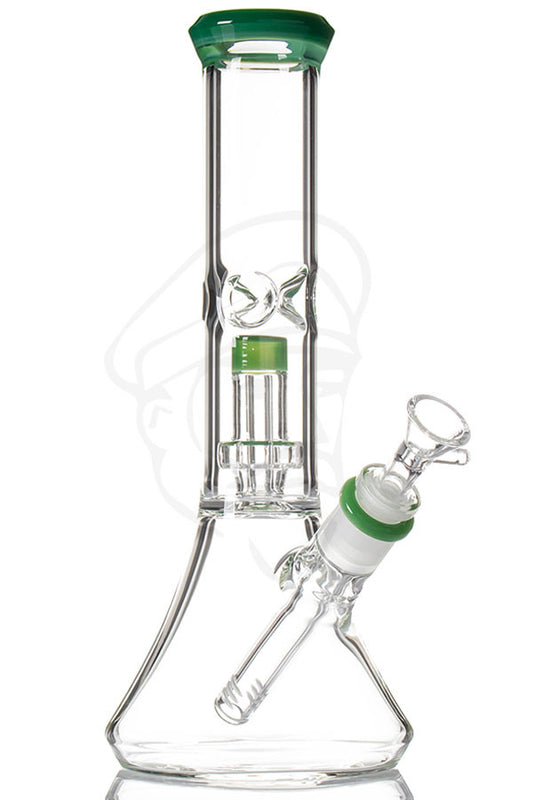 Beaker Bong with Showerhead Perc - Jade.