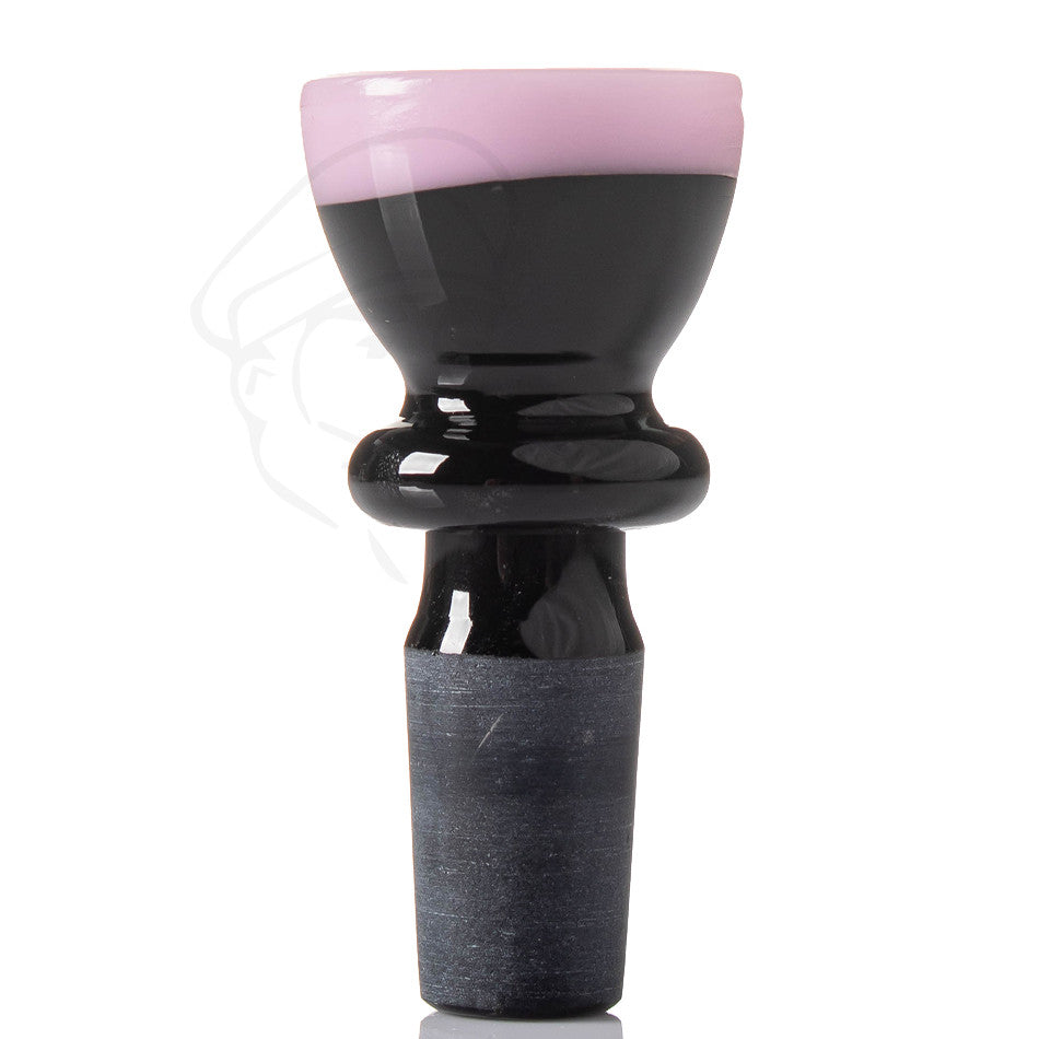 Black 14mm Cone Piece - Pink.