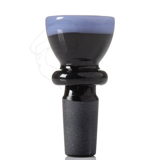 Black 14mm Cone Piece - Purple.