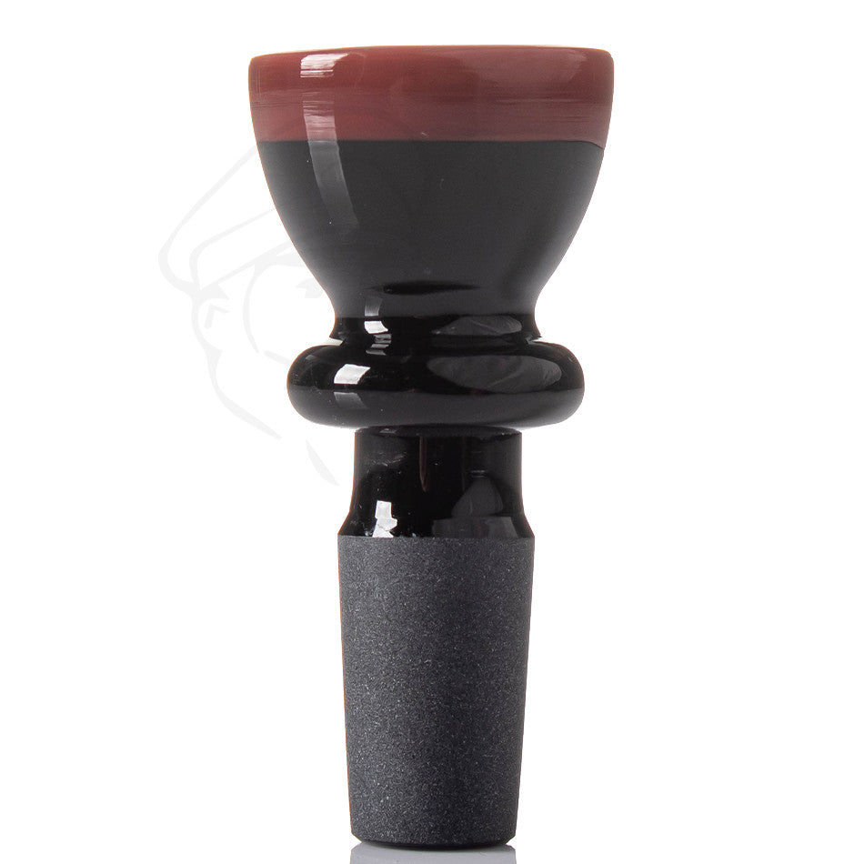 Black 14mm Cone Piece - Red.