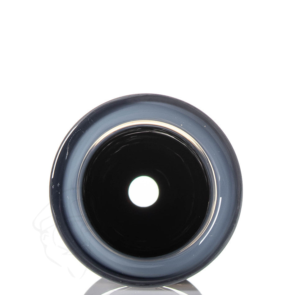 Black 14mm Cone Piece White - Detail view.