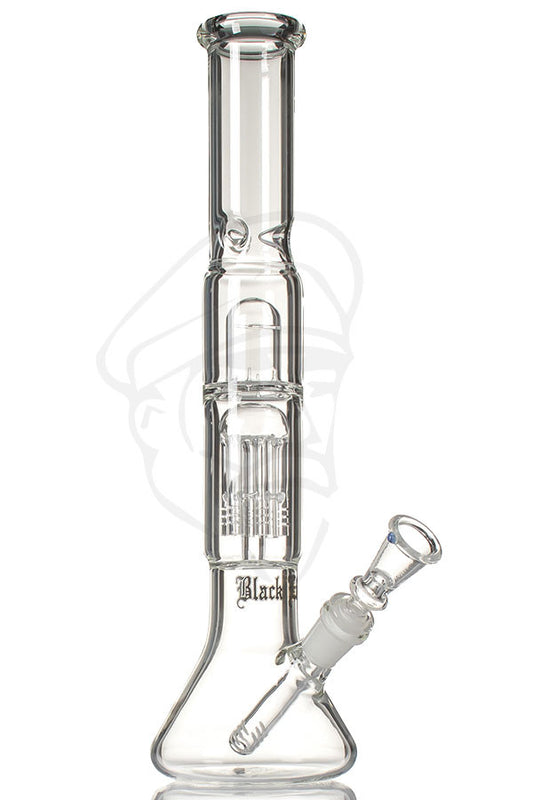 Black Leaf '6 Arm Tree Perc Beaker bong.