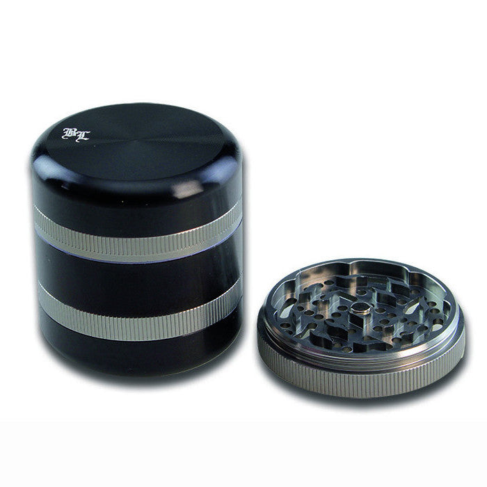 Black Leaf Aluminium Grinder 63mm - 5 part.